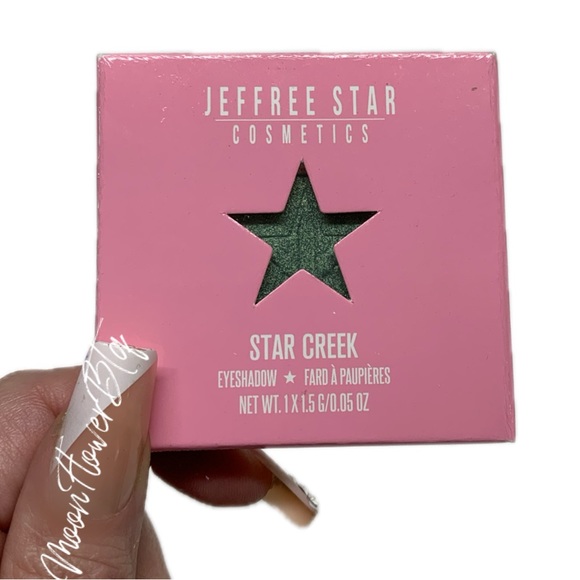 Jeffree Star Star Creek Eyeshadow Single – Metallic Sage Green Pigment - Picture 2 of 5